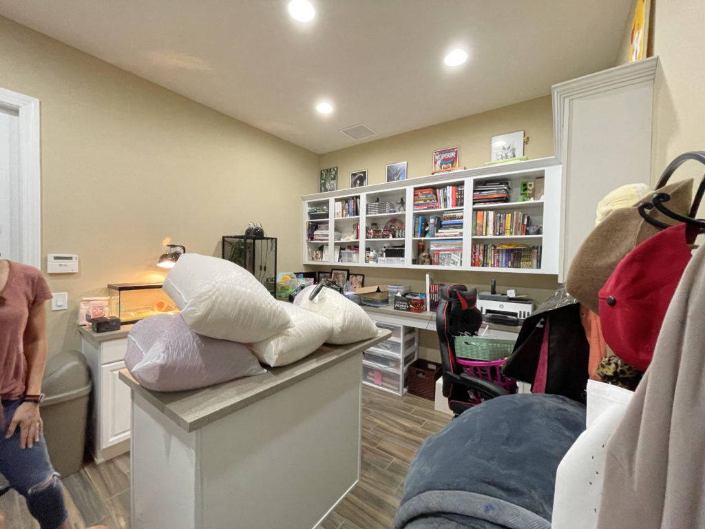 staging before photo