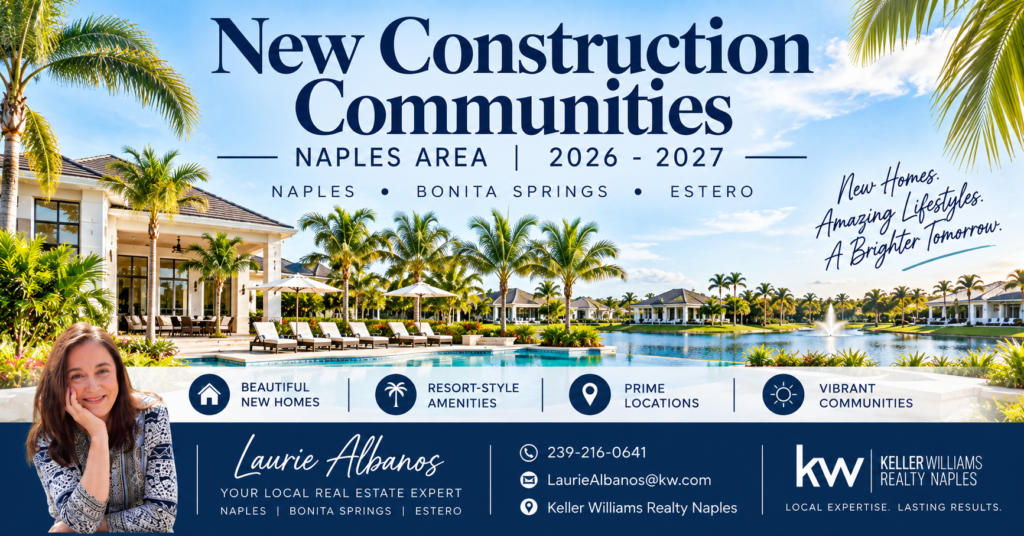 New construction communities naples area 2026-2027