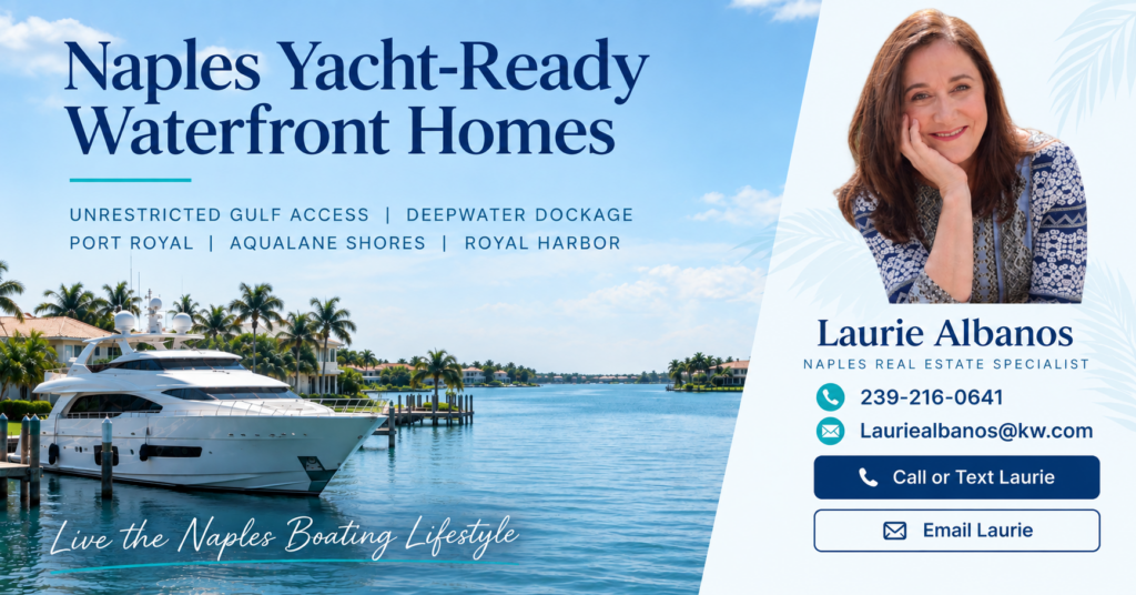 Unrestricted Gulf Access & Mega-Yacht Waterfront Estates