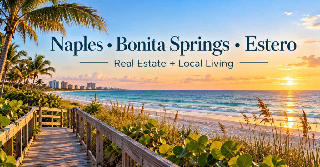 Naples, Bonita Springs and Estero real estate and local living in Southwest Florida