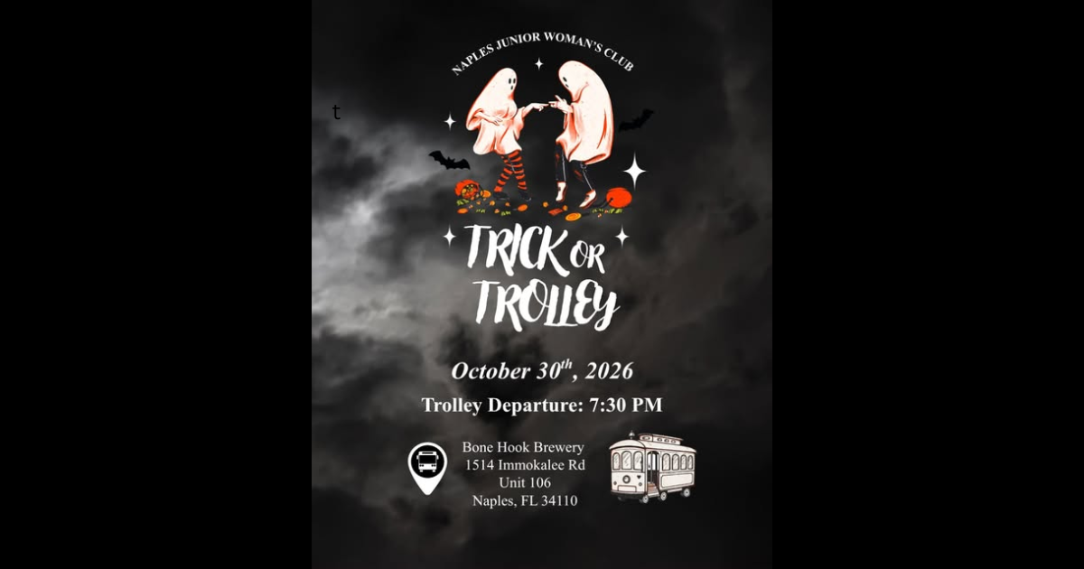 Naples Junior Woman's Club Trick or Trolley